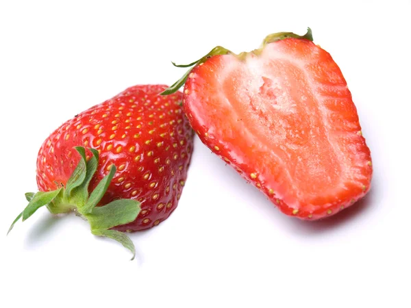 Φράουλα μισό — Φωτογραφία Αρχείου