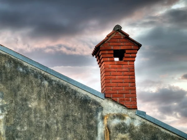 stock image Brick chimney