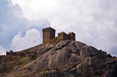 The Genoa fortress clipart
