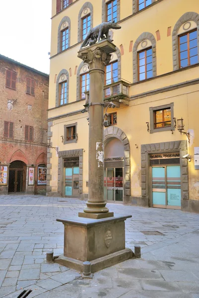 Monumento della Lupa (Siena) — Stock fotografie