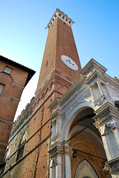 Torre del Mangia (Sienne ) — Photo