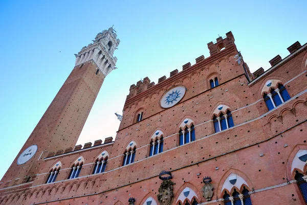 Palazzo Comunale (Siena) — Stockfoto