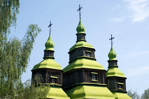 stock image Wooden church