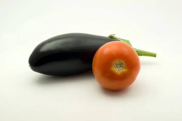 Tomato and eggplant — Stock Photo, Image
