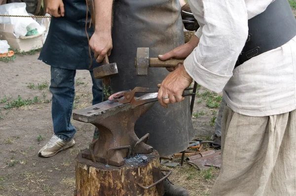 stock image Blacksmith at work