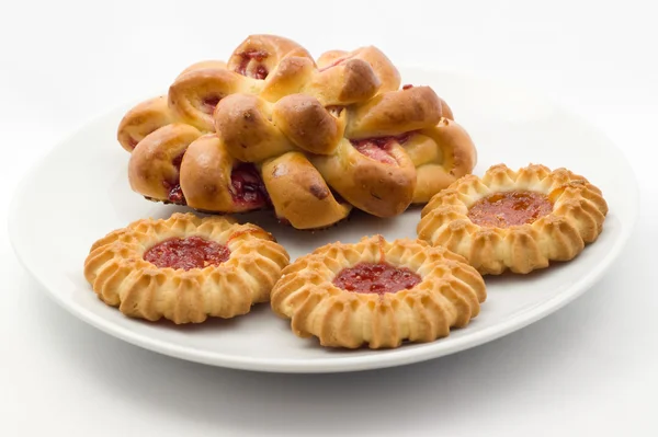 stock image Sweet buns and cookies