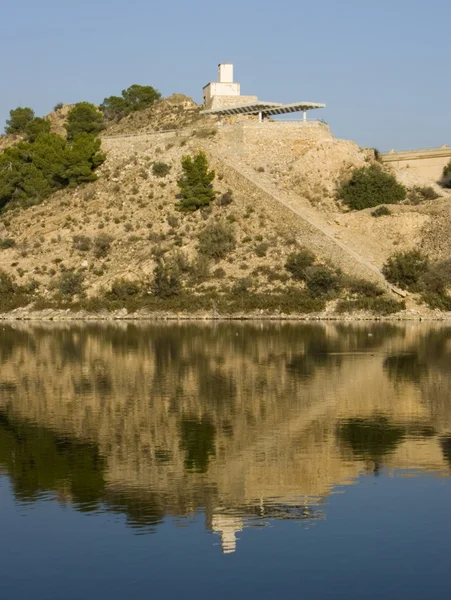 Murcia Dam — Zdjęcie stockowe