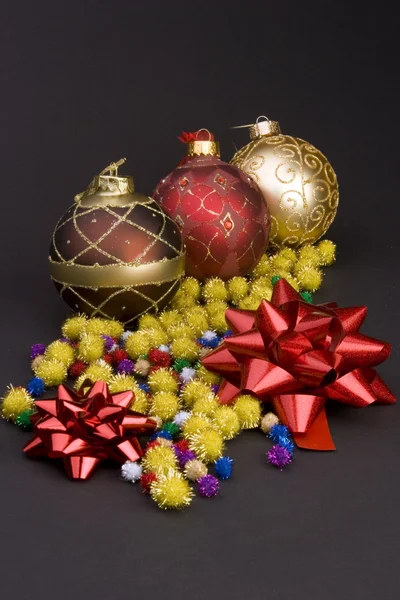 Várias decorações de Natal — Fotografia de Stock