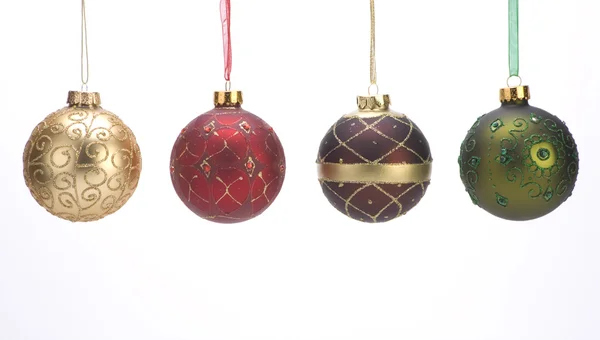 Bolas de decoración de Navidad — Foto de Stock
