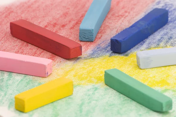 stock image Multi coloured Chalks