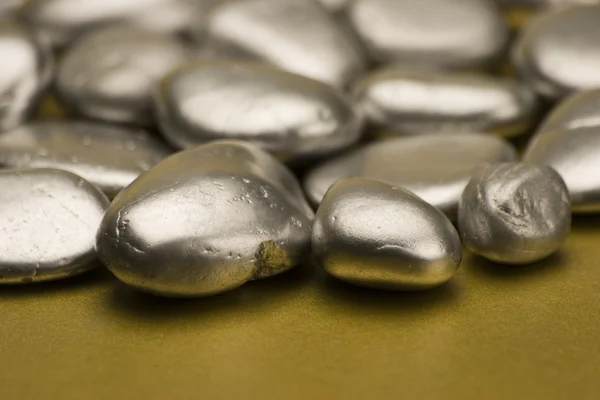 ก้อนหินสีเงิน — ภาพถ่ายสต็อก