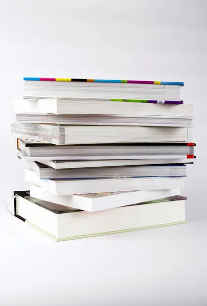 Uma pilha de livros — Fotografia de Stock