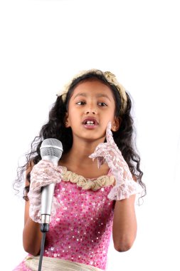 Little Singing Sensation clipart