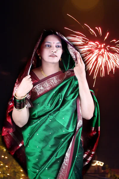 Diwali tradizionale in India — Foto Stock