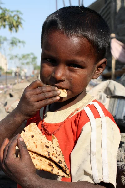 La faim dans la pauvreté — Photo