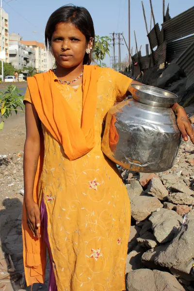 Air dalam Kemiskinan — Stok Foto