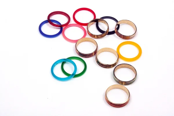 Anéis diferentes — Fotografia de Stock