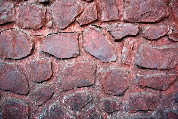 Стена Красных камней — стоковое фото