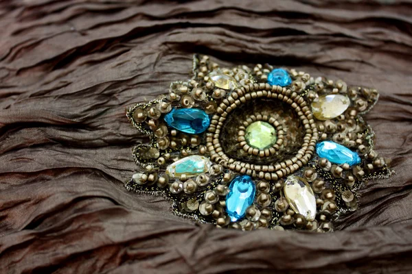 Tecido Jeweled — Fotografia de Stock