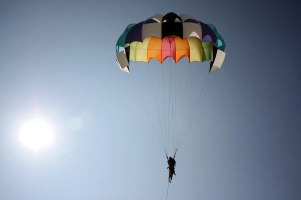 Paraşüt paraşüt — Stok fotoğraf