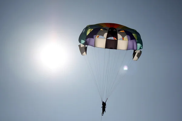 パラシュートの太陽 — ストック写真