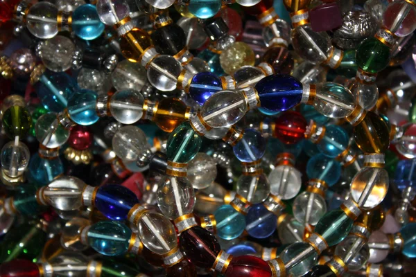 Perline di vetro sfondo — Foto Stock