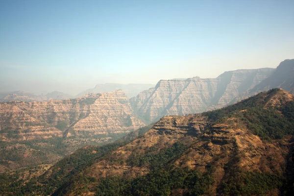 Sahyadri hegyek háttér — Stock Fotó