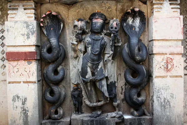 Ancien Seigneur Vishnu Idol — Photo