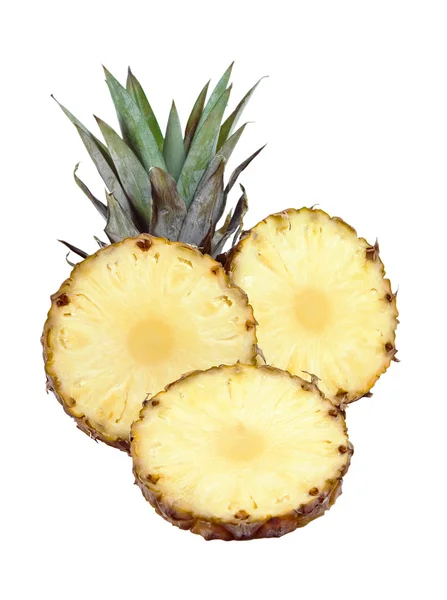 stock image Sliced pineapple