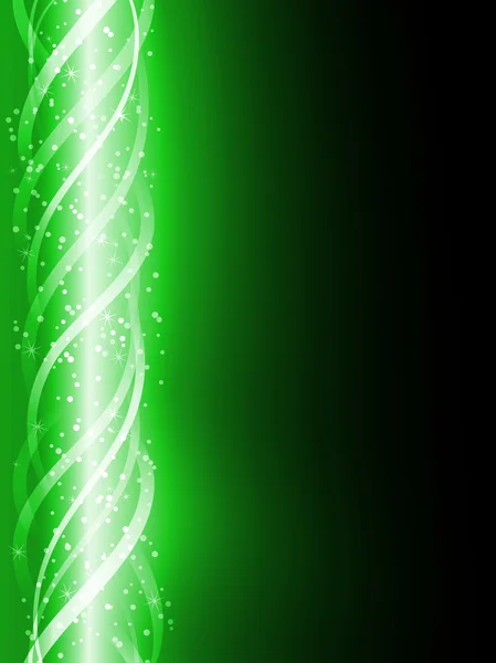 Grün bunt leuchtenden Hintergrund. — Stockvektor