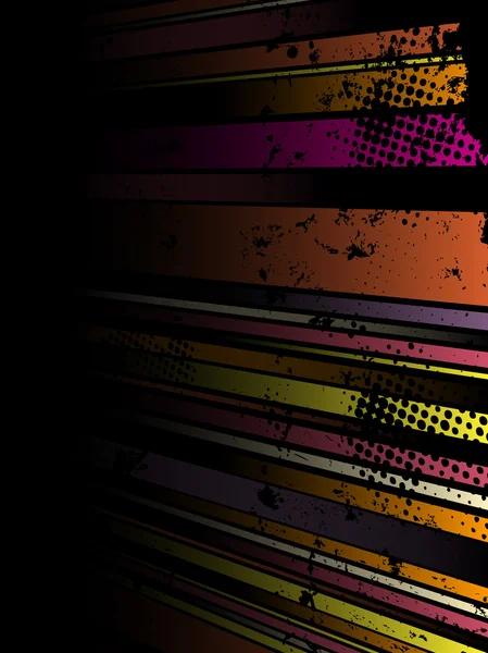 Résumé Grunge Stripe fond — Image vectorielle