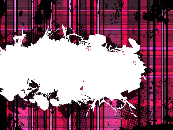 Проверено Pink Grunge Background . — стоковый вектор