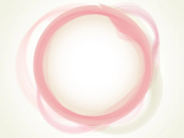 Abstracte pastel roze aqua cirkel — Stockvector