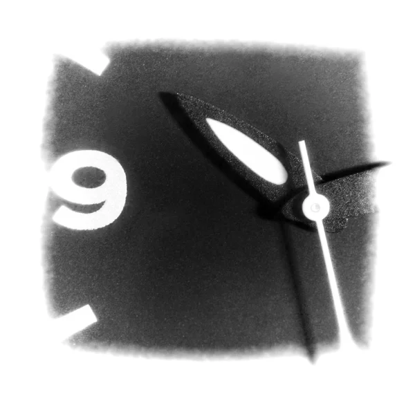 काले और सफेद घड़ी . — स्टॉक फ़ोटो, इमेज