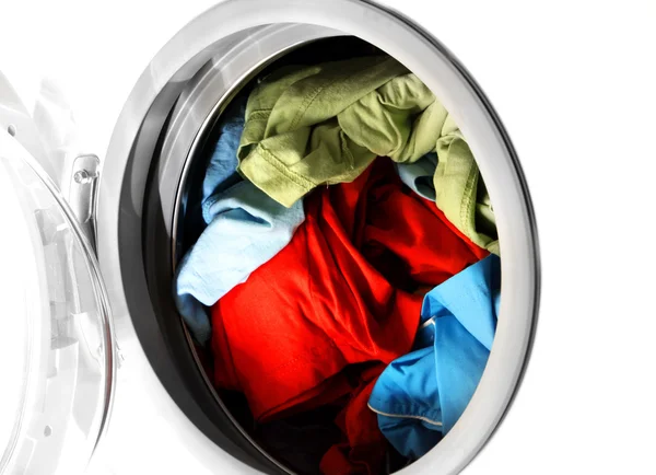 Oblečení v prádelně — Stock fotografie