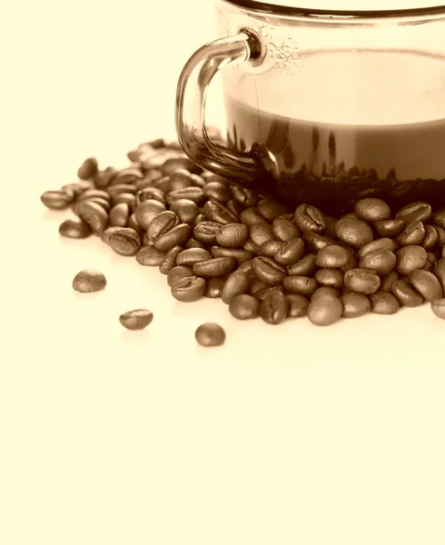 Kupa kávéval — Stock Fotó