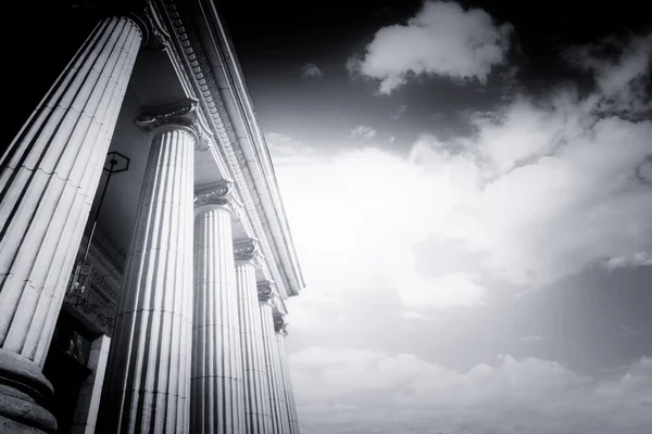 Griechische Säulen Stockbild