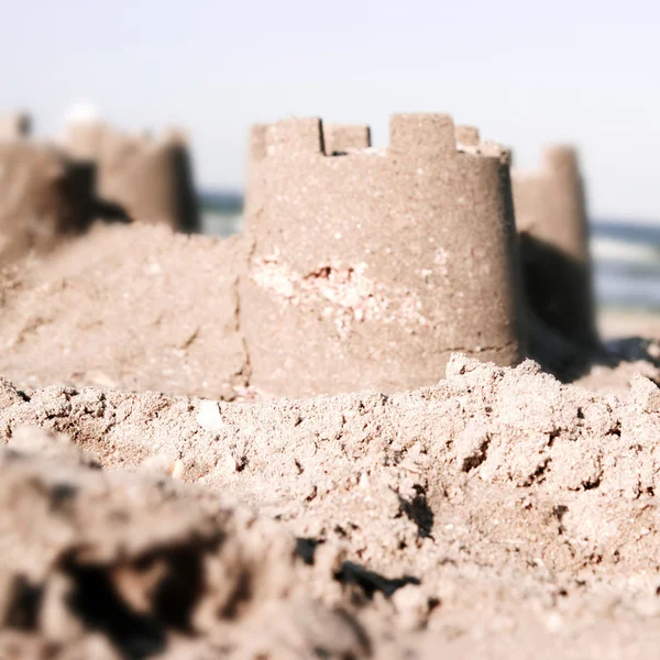 Château de sable — Photo