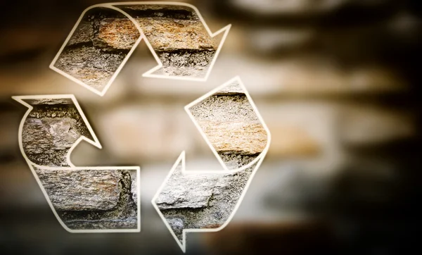 Recycling-Symbol . — Stockfoto
