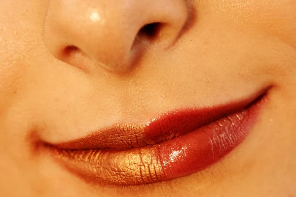 Helle Lippen — Stockfoto