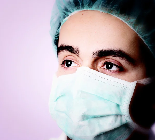 Porträt eines jungen Arztes. — Stockfoto
