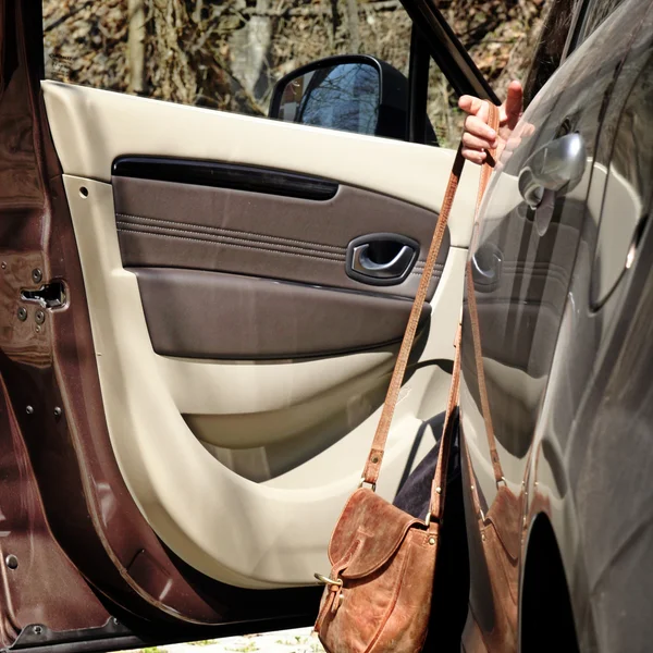 stock image Car - back view