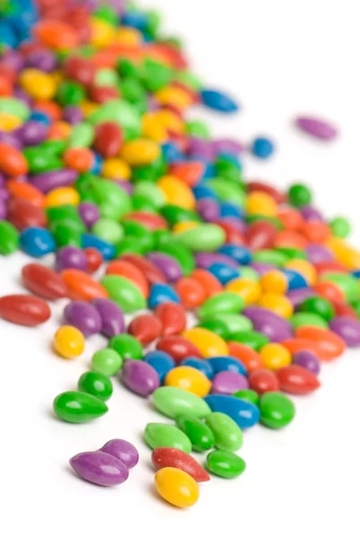 Купка шоколадних цукерок — стокове фото