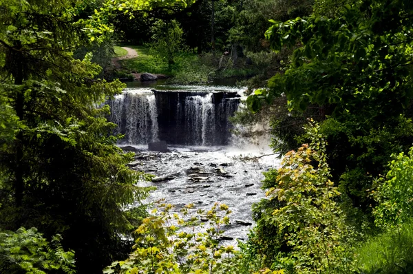 stock image Keila Joa waterfall in Estonia