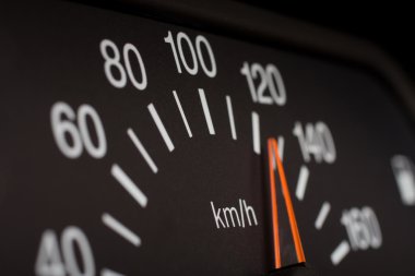 Automobile speedometer clipart