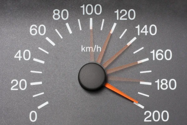 Automobile speedometer — Stock Photo, Image