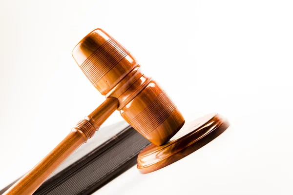 Адвокат деревянного молотка — стоковое фото
