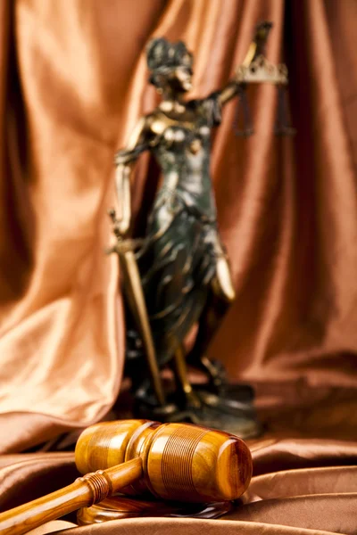 Statue af Lady Justice - Stock-foto