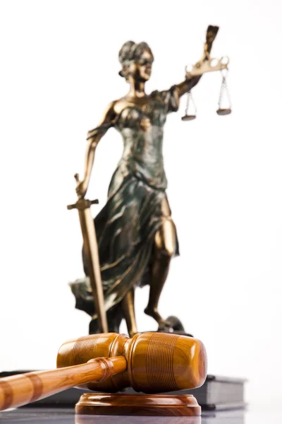 정의와 법의 저울 — 스톡 사진