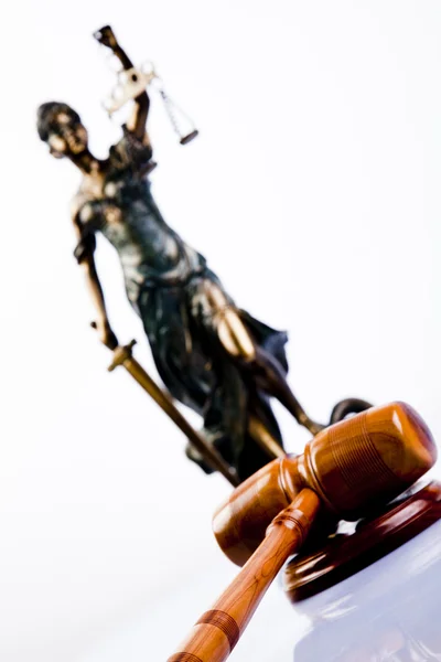Escalas de justiça e direito — Fotografia de Stock